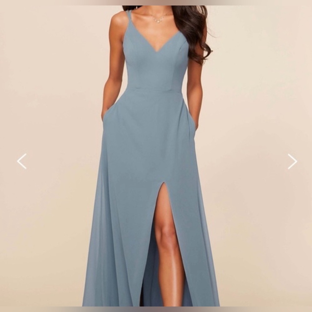 Dear Cleo Kinsley Dress in Light Blue size 0